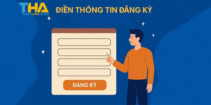 Nhập đúng thông tin đăng ký game online